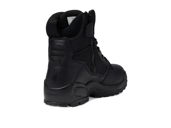 Tactical Men's ATAC 2.0 Work Boots, 6-Inch, Side Zipper, Black, Style 12394ABR