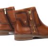 Flat Ankle Boots Leather Aldaya for Woman