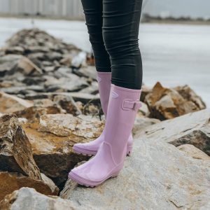 Women's Tall Rain Boots Garden Boots Waterproof Wellington Rubber Boots