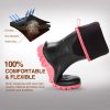 Rubber Boots for Women Multi-Season, Waterproof Rain Boots with Steel Shank, 6mm Neoprene Durable Rubber Outdoor Hunting Boots