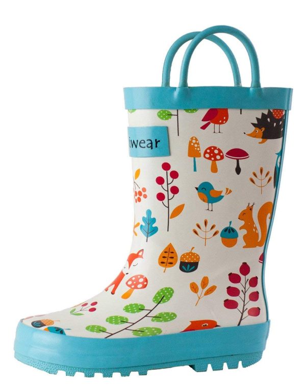 Toddler Rain Boots - Perfect Kids Rain Boots for Any Weather - Durable Rubber Baby Rain Boots Keep Little Feet Dry, Lightweight