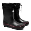 Mens Rain Boots Water boots Waterproof PVC Rubber Boots Outdoor Mud Boots,Comfort Lightweight Mid-Calf Gardening Fishing Shoes