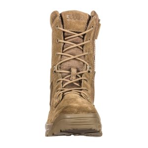Tactical Men's Side-Zip Brown Boots, ATAC 2.0 8", Desert, Dark Coyote, Style 12393ABR