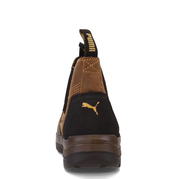 710fNxh4e8L.jpg Men's Tanami Double Gore Brown Soft Toe Mid Industrial Shoe, 9