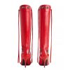 Knee High Boots for Women Fashion Slide Zipper Pointed Toe Stiletto Studded High Heel Rivets Tassel Boots Party Dress Shoes