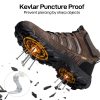 Steel Toe Work Boots for Men Safety Mens Work Boots Comfortable Slip Resistant Composite Toe Construction Shoes