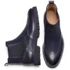 Jepsengord Men's Chelsea Boots Genuine Leather Dress Boots for Men Wingtip Brogue Formal Business Casual Ankle Boots
