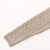 Women's Irish Cable Knitted Wool Side Zip Cardigan (100% Merino Wool)