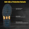 Rubber Boots for Men and Women, Waterproof Insulated Rain Boots, Neoprene Breathable Mud Boots, Outdoor Anti-slip Mens Work