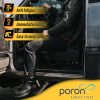 Work Boots for Men,7 inch,Steel Toe,Side Zipper, Leather Shoes,Static Control, Breathable,Quick Dry(AK232Z -AK245Z