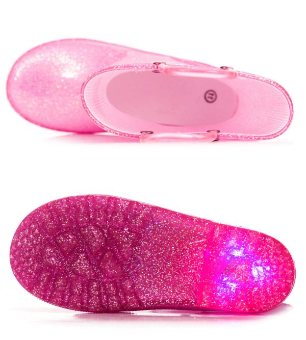 Light Up Rain Boots for Little Kids